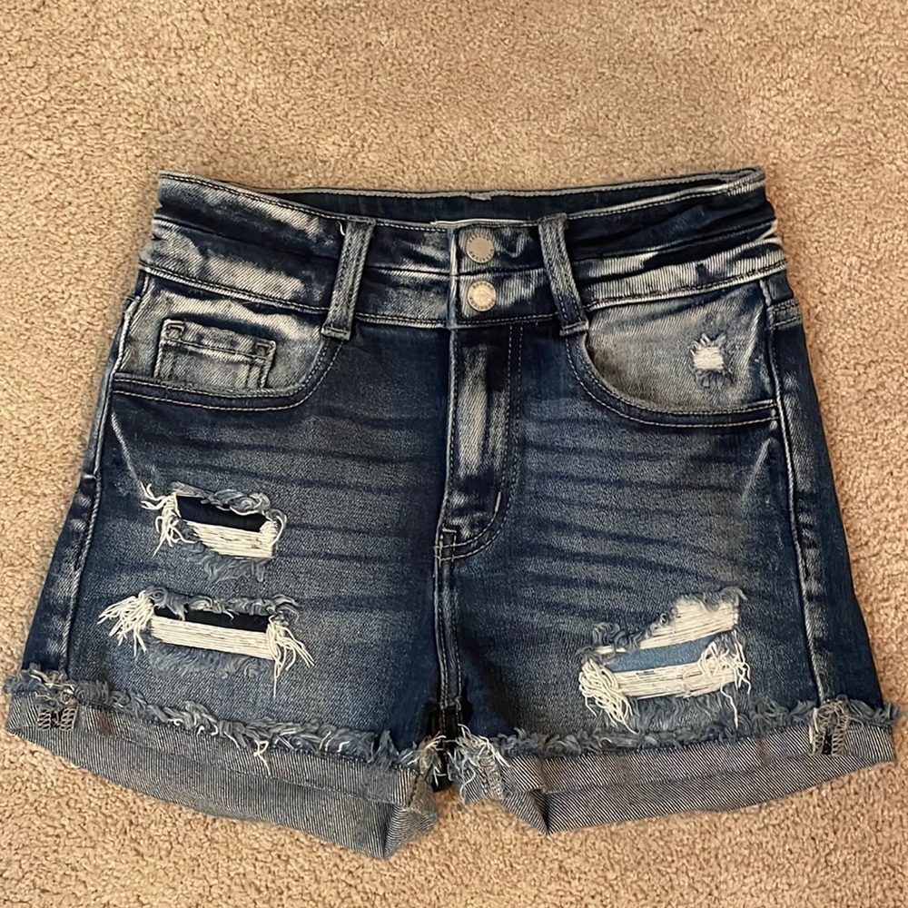 Kancan girls Jean shorts purchased at Buckle.